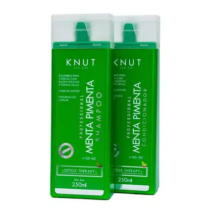 Imagem do produto Knut Kit Menta Pimenta Shampoo 250ml + Condicionador 250ml