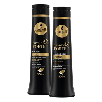 Kit Haskell Cavalo Forte Duo Essential, 2 produtos.