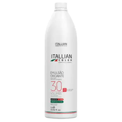 Imagem do produto Itallian Hairtech Color Professional - Emulsão Oxidante Estabilizada 30 Volumes 1L