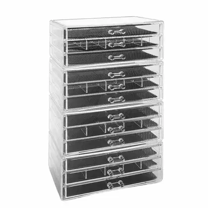 Imagem do produto Organizador de Maquiagem em Acrílico com 12 gavetas