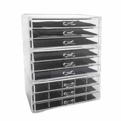 Imagem do produto Organizador de Maquiagem em Acrílico com 9 Gavetas