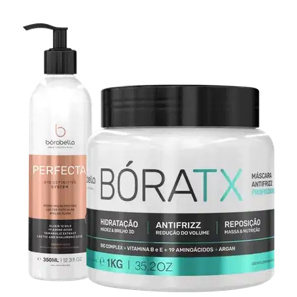 Imagem do produto Borabella Perfecta Progressiva 250ml + Máscara Bóratx 1kg