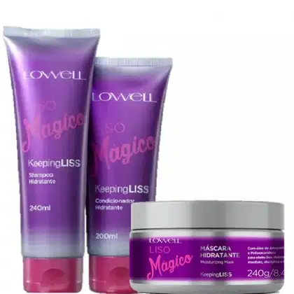 Imagem do produto Kit Lowell Liso Mágico Triplo (3 Produtos)