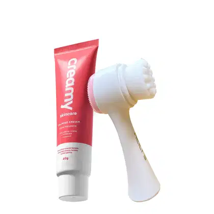 Imagem do produto Kit Creamy Skincare Calming Cream e Escova de Limpeza Facial 2 em 1 (2 produtos)