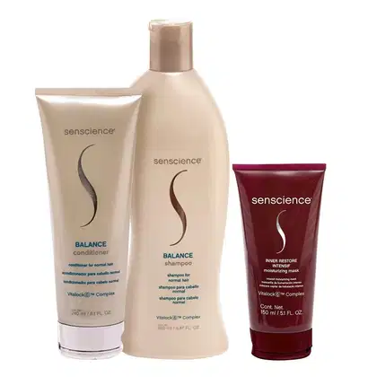 Imagem do produto Kit Senscience Balance + Inner Restore Intensif Trio (3 Produtos)