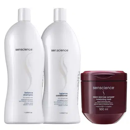 Imagem do produto Kit Senscience Balance + Inner Restore Intensif Super Trio (3 Produtos)