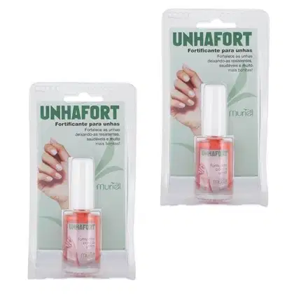 Imagem do produto Fortificante UnhaFort Muriel 10ml (kit c/ 02un)