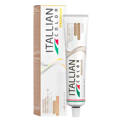 Imagem do produto Coloração Itallian Premium Loiro Claro Morena Iluminada 8.75