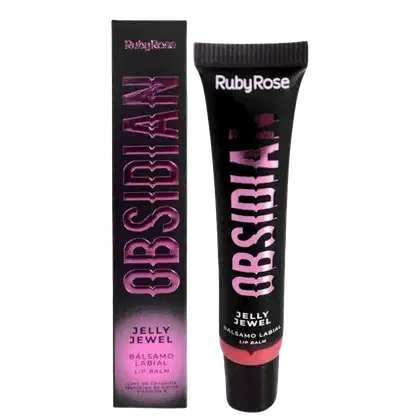 Imagem do produto Ruby Rose Obsidian Jelly Jewel Jasper - Bálsamo Labial 16g