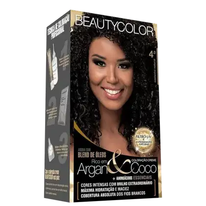 Imagem do produto Beauty Color 4.0 Castanho Natural - Tintura Permanente 