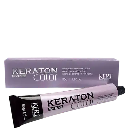 Imagem do produto Keraton Color Dual Block 7 Louro Médio - Coloração Permanente 50g