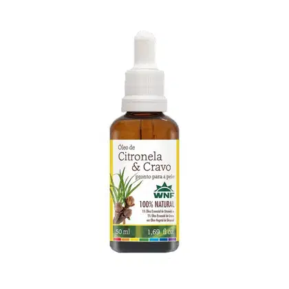 Imagem do produto Óleo de Citronela e Cravo Pronto para a Pele WNF 50ml