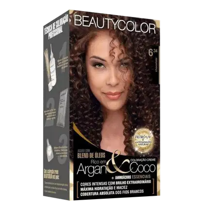 Imagem do produto BeautyColor 6.34 Chocolate - Coloração Permanente