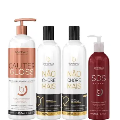 Imagem do produto Borabella Cauter 500ml + Kit Não Chore Mais 350ml + SOS 240ml