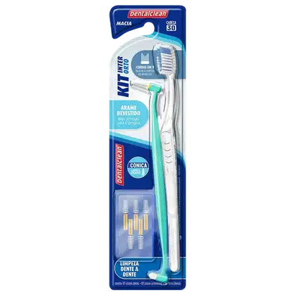 Imagem do produto KIT DENTAL PARA APARELHOS COM ESCOVAS INTERDENTAIS