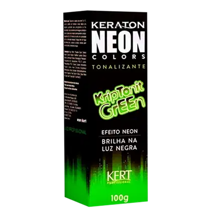 Imagem do produto Keraton Neon Colors Kriptonit Green - Tonalizante 100g 