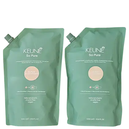 Imagem do produto Keune Shampoo + Condicionador So Pure Polish 1000ml