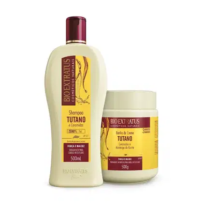 Imagem do produto Kit Tutano Bio Extratus Shampoo e Banho de Creme (500mL/g)