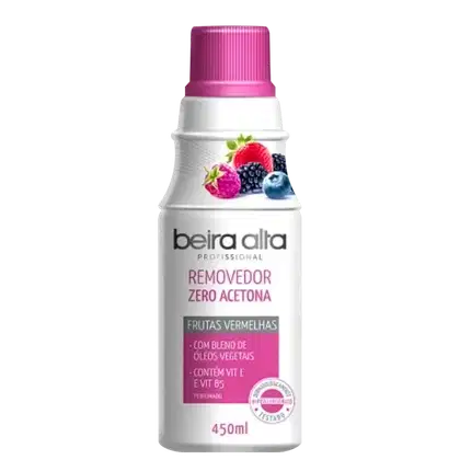 Imagem do produto Beira Alta Zero Acetona Frutas Vermelhas - Removedor de Esmalte 450ml