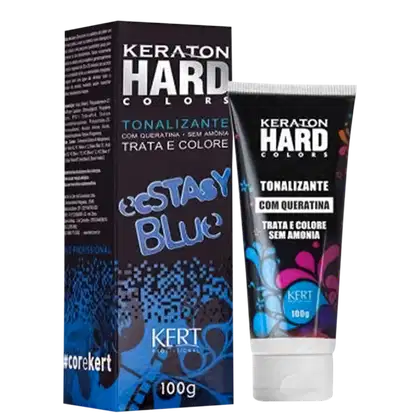 Imagem do produto Keraton Hard Colors Ecstasy Blue - Tonalizante 100g