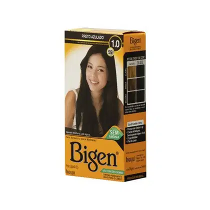 Imagem do produto Bigen 1.0 Preto Azulado - Tonalizante 6g