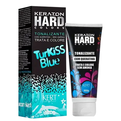 Imagem do produto Keraton Hard Colors Turkiss Blue - Tonalizante 100g