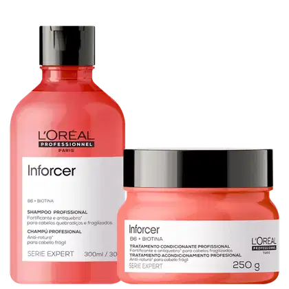 Imagem do produto Kit L’Oréal Professionnel Inforcer Serie Expert Essential Treat (2 Produtos)