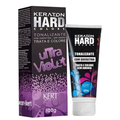 Imagem do produto Keraton Hard Colors Ultra Violeta - Tonalizante 100g