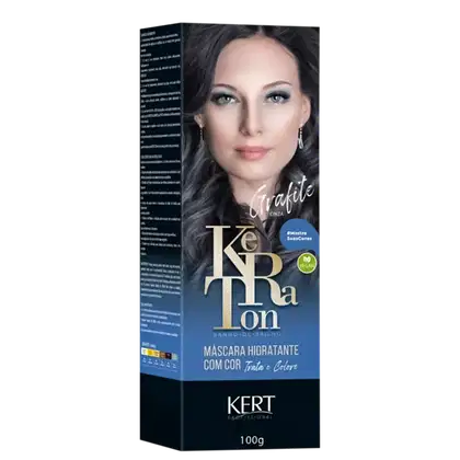 Imagem do produto Keraton Banho de Brilho Cinza Grafite - Tonalizante 100g