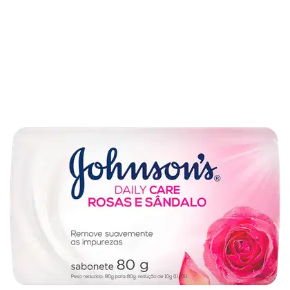 Imagem do produto Sabonete Johnson ´S Daily Care Rosas E Sandalo 80G