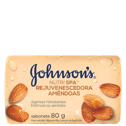 Imagem do produto Johnson's NutriSpa Amêndoas - Sabonete em Barra 80g