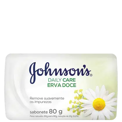 Imagem do produto Johnson´s Daily Care Erva Doce - Sabonete 80g