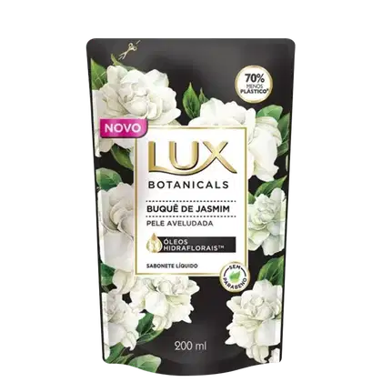 Imagem do produto Lux Botanicals Buquê de Jasmin Refil - Sabonete Líquido 200ml