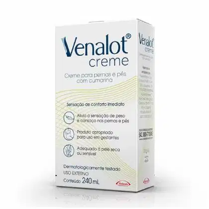 Imagem do produto VENALOT CREME PARA PERNAS E PÉS 240ML