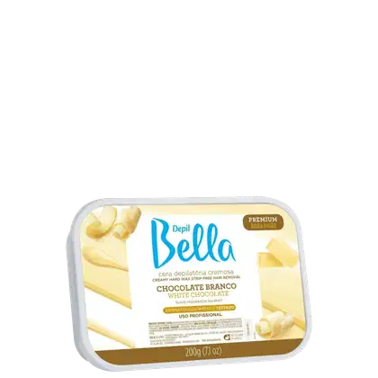 Imagem do produto Depil Bella Chocolate Branco - Cera Depilatória 200g