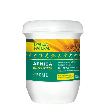 Imagem do produto D'agua Natural Arnica Sports - Creme de Massagem 650g