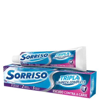 Imagem do produto Sorriso Tripla Limpeza Completa - Creme Dental 70g