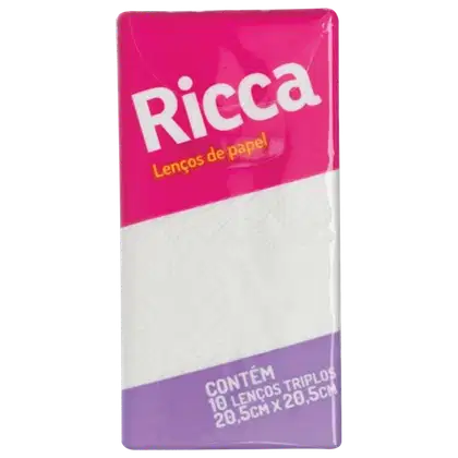 Imagem do produto Ricca - Lenços de Papel (10 Unidades)