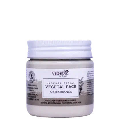 Imagem do produto Vegetal do Brasil Argila Branca - Máscara Facial 180g