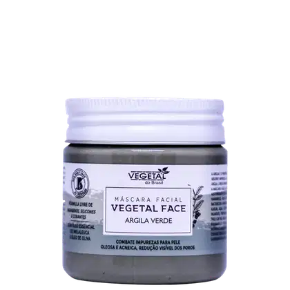 Imagem do produto Vegetal do Brasil Argila Verde - Máscara Facial 180g