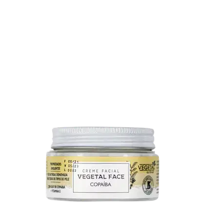 Imagem do produto Vegetal do Brasil Copaíba - Creme Hidratante Facial 100g