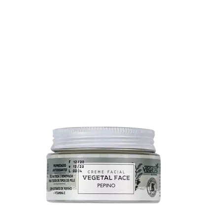 Imagem do produto Vegetal do Brasil Pepino - Creme Hidratante Facial 100g