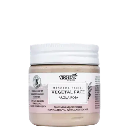 Imagem do produto Vegetal do Brasil Argila Rosa - Máscara Facial 180g