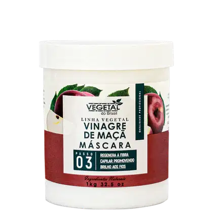 Imagem do produto Vegetal do Brasil Vinagre de Maçã - Máscara Capilar 1L