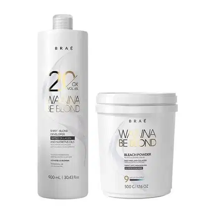 Imagem do produto Kit Braé Wanna Be Blond Duplo 6%  (2 Produtos)