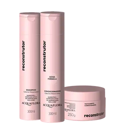Imagem do produto Kit Acquaflora Reconstrução (3 Produtos)