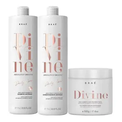 Imagem do produto Kit Braé Divine Salon Trio (3 Produtos)