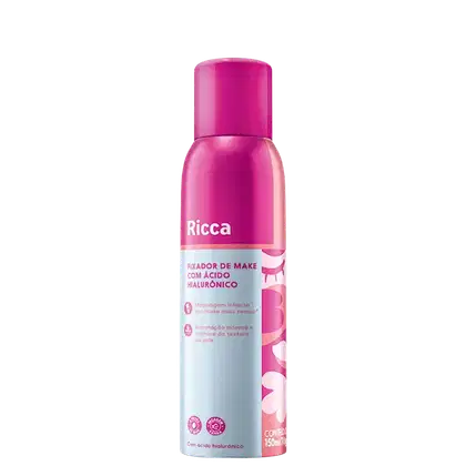 Imagem do produto Ricca Ácido Hialurônico - Fixador de Maquiagem 150ml