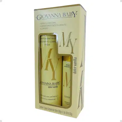 Imagem do produto Kit Spray Giovanna Baby Desodorante Corporal Dolce Vanilla FPS10 Com 2