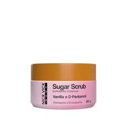 Esfoliante Corporal Nick & Vick Body Sugar Scrub, 250g.